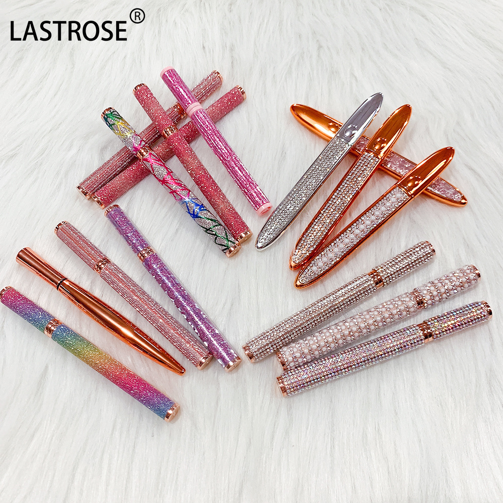 Wholesale Eyelashes eyeliner pencil oem logo adhesive lash glue pen liquid waterproof lash eyeliner glue pen