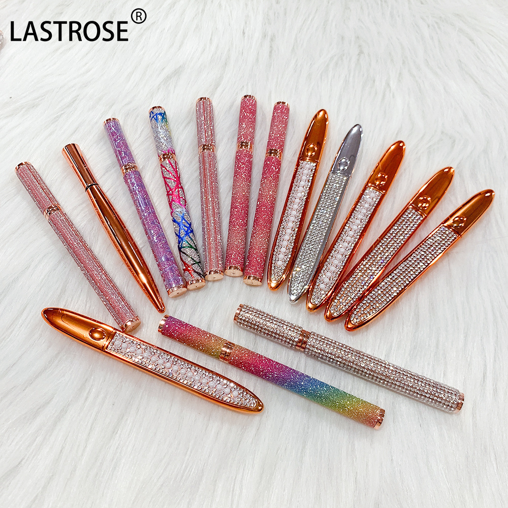 Wholesale Eyelashes eyeliner pencil oem logo adhesive lash glue pen liquid waterproof lash eyeliner glue pen