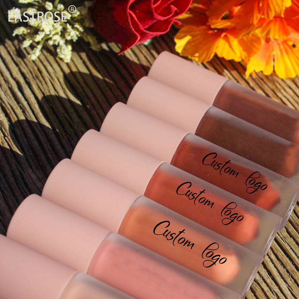 New Product matte liquid lipstick Cosmetics Waterproof lip gloss frosted tubes private label lip gloss vendor