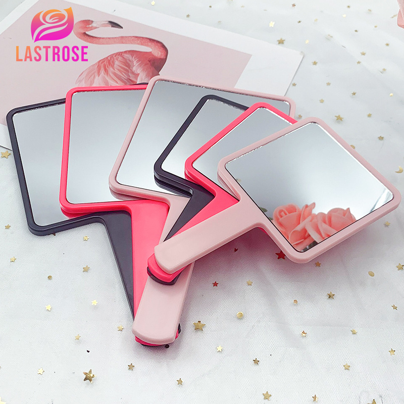 mirror vendor bulk of mini mirrors low moq cheaper price OEM plastic Handheld Pocket Makeup Mirror