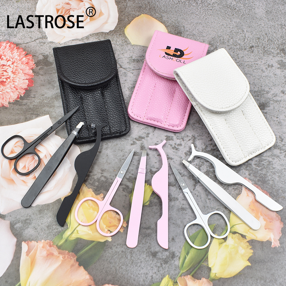 Bulk Private Label Lash Extensions Tweezers Print Logo Accessories Tool Eyelash Tweezers Tweezers With Logo