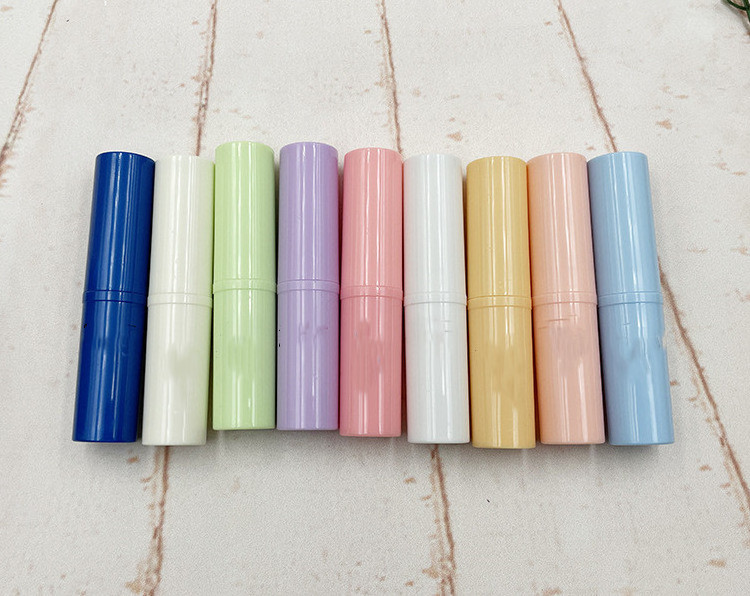 Wholesale Lip Balm Tube Lip Balm Container 5g White Black Transparent Colour Empty Chapstick Lipstick Container Lip Balm Tubes