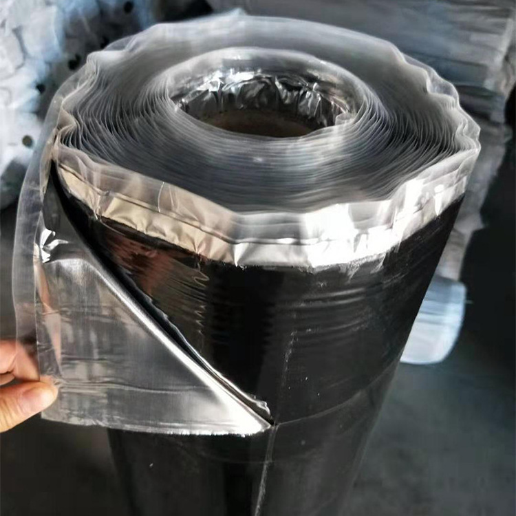 Aluminum foil surface self-adhesive waterproofing membrane Self-adhesive polymer modified bitumen waterproofing material