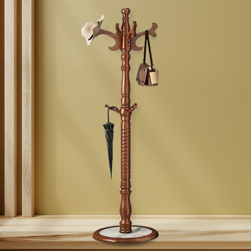 Wholesale solid wood floor mounted coat racks