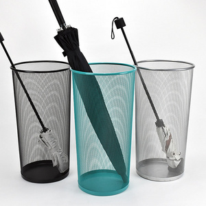 Metal Mesh Umbrella Rack Stand