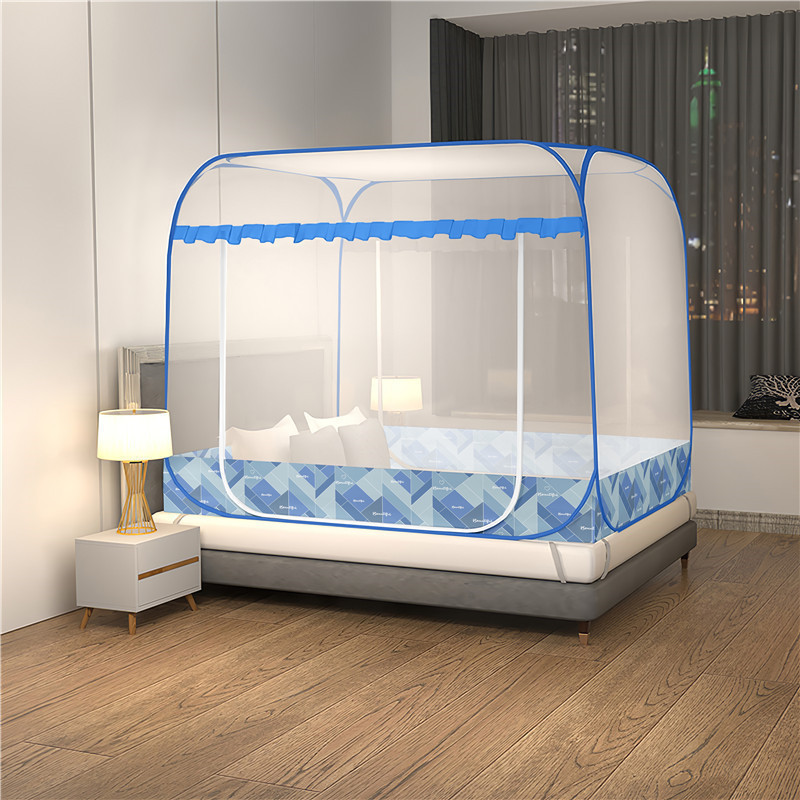 No need to install mosquito nets, large space, three door mosquito nets