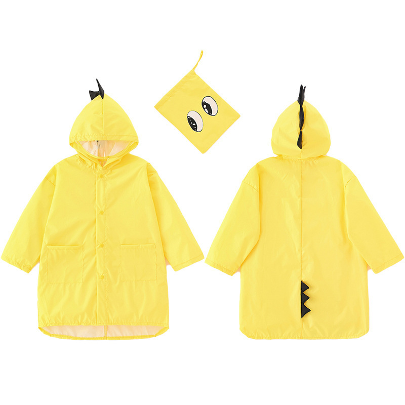 EVA Kids Rain Coats Reusable Rain Poncho Jacket for Boys and Girls