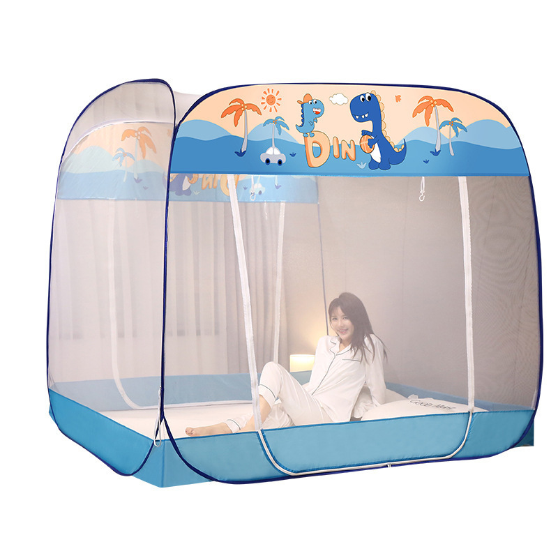 No need to install mosquito nets, large space, three door mosquito nets