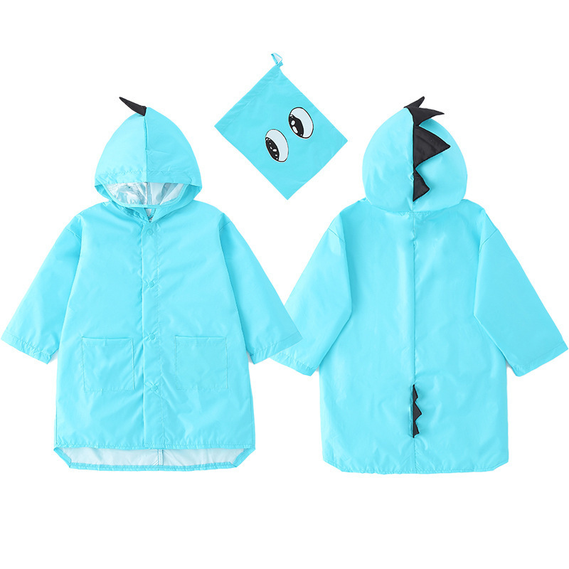 EVA Kids Rain Coats Reusable Rain Poncho Jacket for Boys and Girls