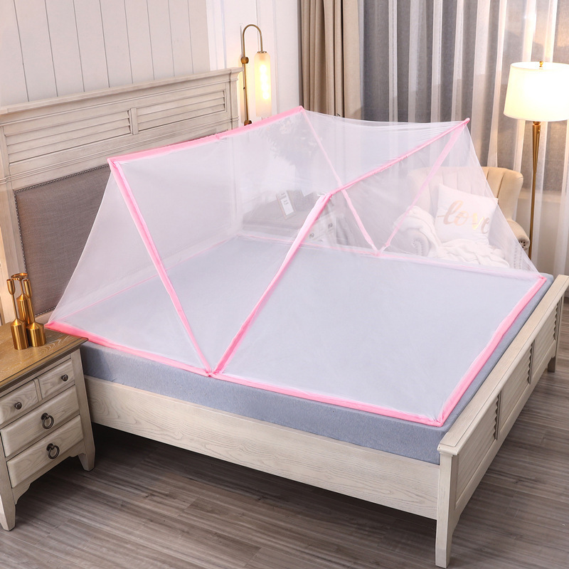 Free installation mosquito net adult portable folding mosquito net children student dormitory summer mosquito net