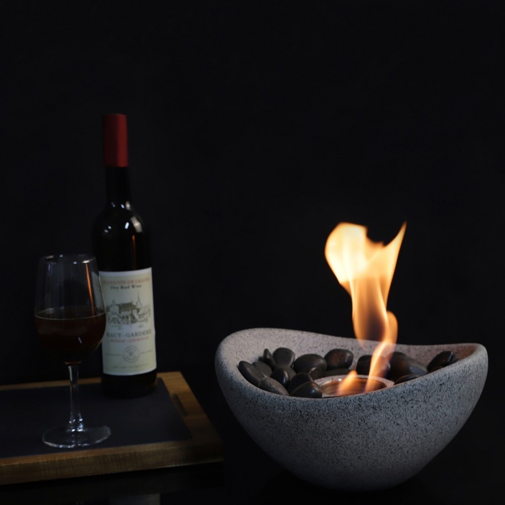 Real Fire Alcohol Fireplace Desktop Mini Fireplace