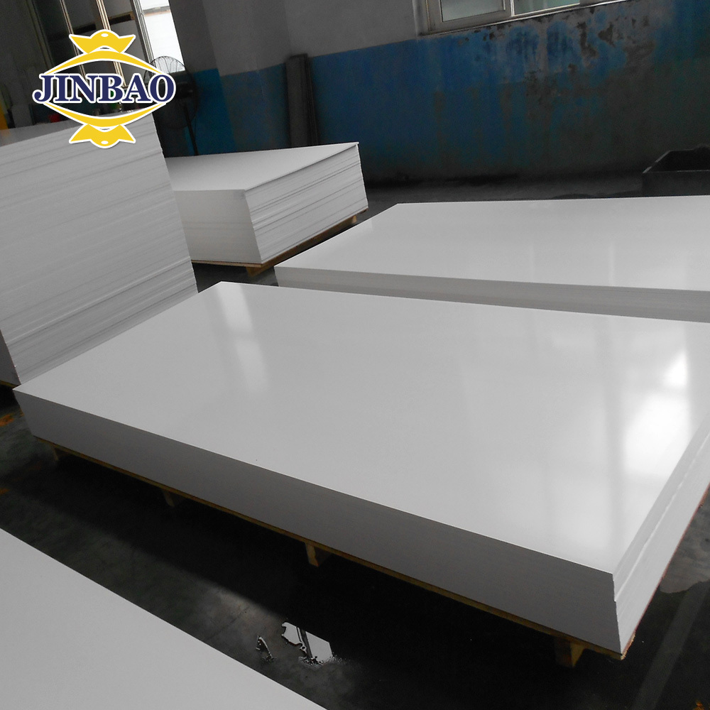 JINBAO  1220x2440mm 1mm ,3mm 4mm ,5mm 10mm  pvc foam board in furniture kydex plastic sheets