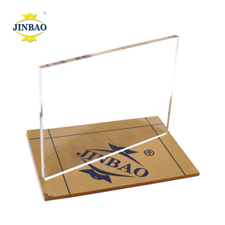 JINBAO factory hot sale 2mm 3mm 5mm 6mm colored clear cast tinted acrylic sheet board for laser cutting acrylic plastic