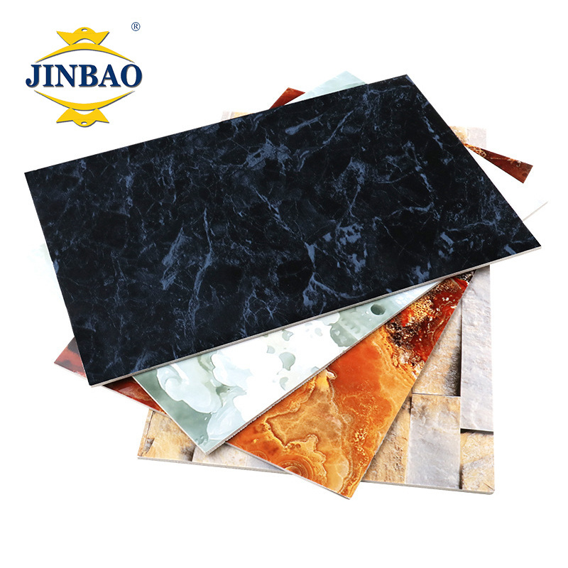 JINBAO plastic uv board ceiling pvc marble sheets pvc wall panel