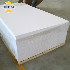 JINBAO different colorful colour PVC foam sheet 1220x2440mm 4ftx8ft with high hard surface  core  for screen printing