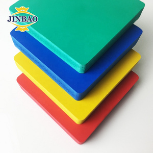 JINBAO 3mm 5mm 8mm 4X8 pvc colored plastic sheet foam core board printing celuka pvc foam board for advertising