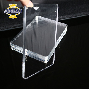 JINBAO Acrylic Material pmma panel and 1.8 mm,2mm,3mm Thickness acrylic plastic sheet