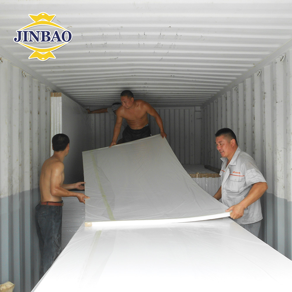 JINBAO high density custom 3mm 5mm 18mm 9mm 10mm fireproof form celuka sheets white pvc foam board for cabinet