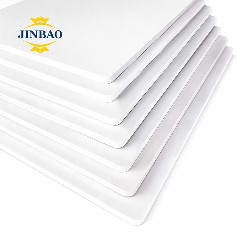 JINBAO 3mm pvc foam board manufacturers pvc sheet laminas de tipo marmol plastic soft pvc sheets white