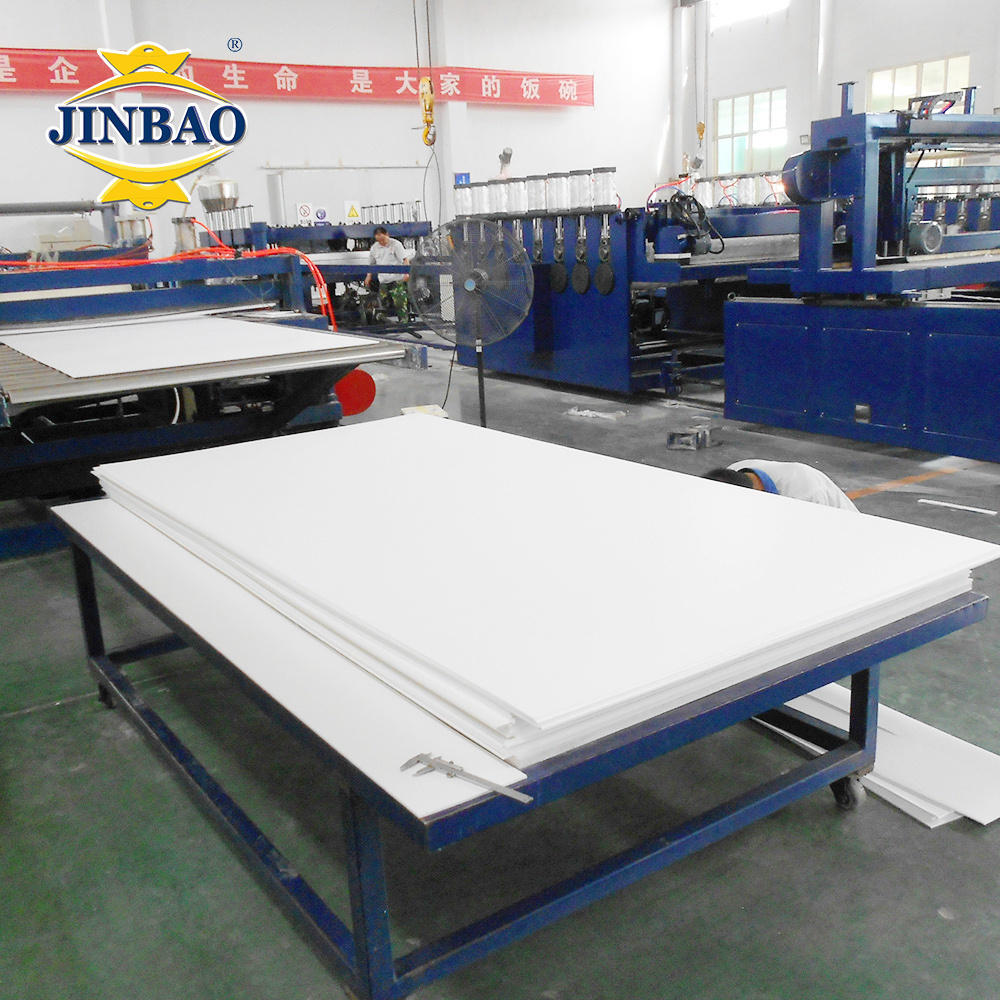 JINBAO 4x8 pvc kitchen cabinets rigid pvc sheet price in pakistan 18mm 12mm furniture marble pvc foam