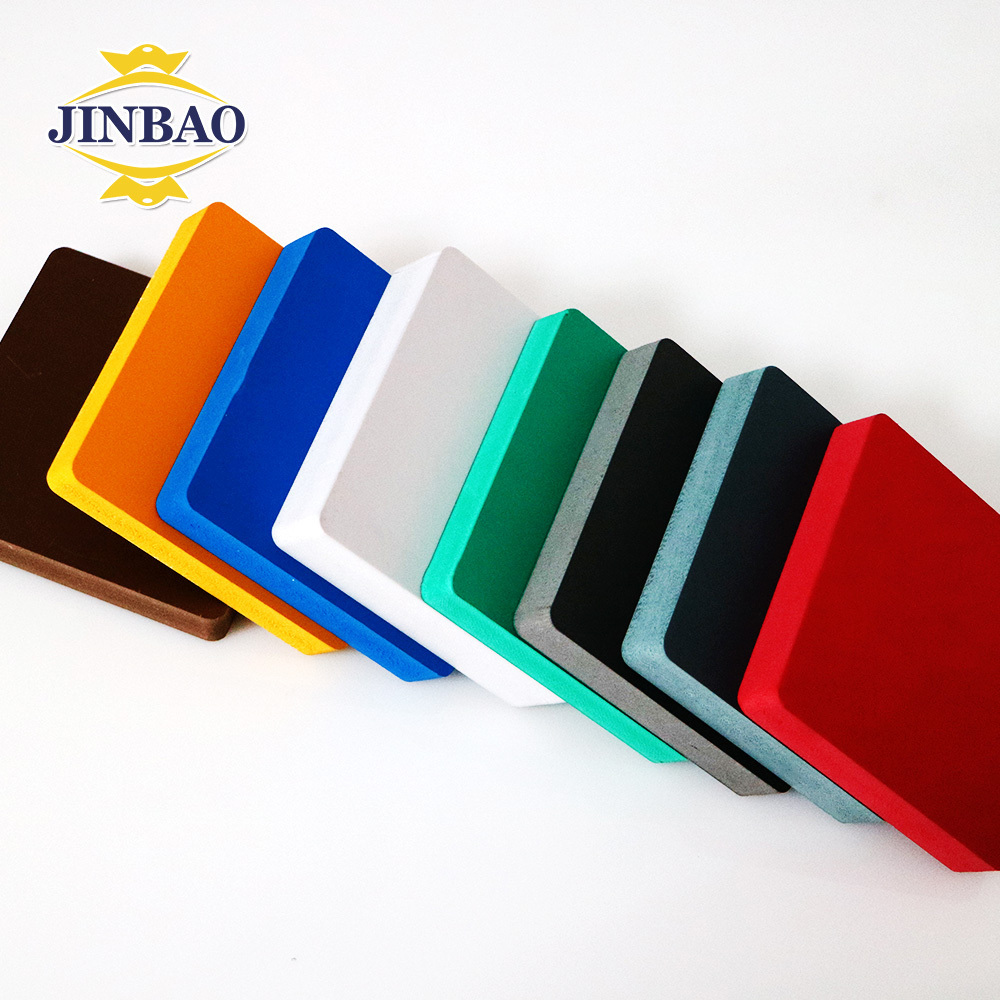 JINBAO 4x8 pvc kitchen cabinets rigid pvc sheet price in pakistan 18mm 12mm furniture marble pvc foam