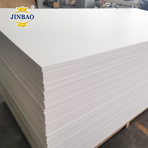 JINBAO high density white plastic colourful 14mm 12mm sintra 20mm thickness rigid 9mm 15mm high density PVC foam board sheets