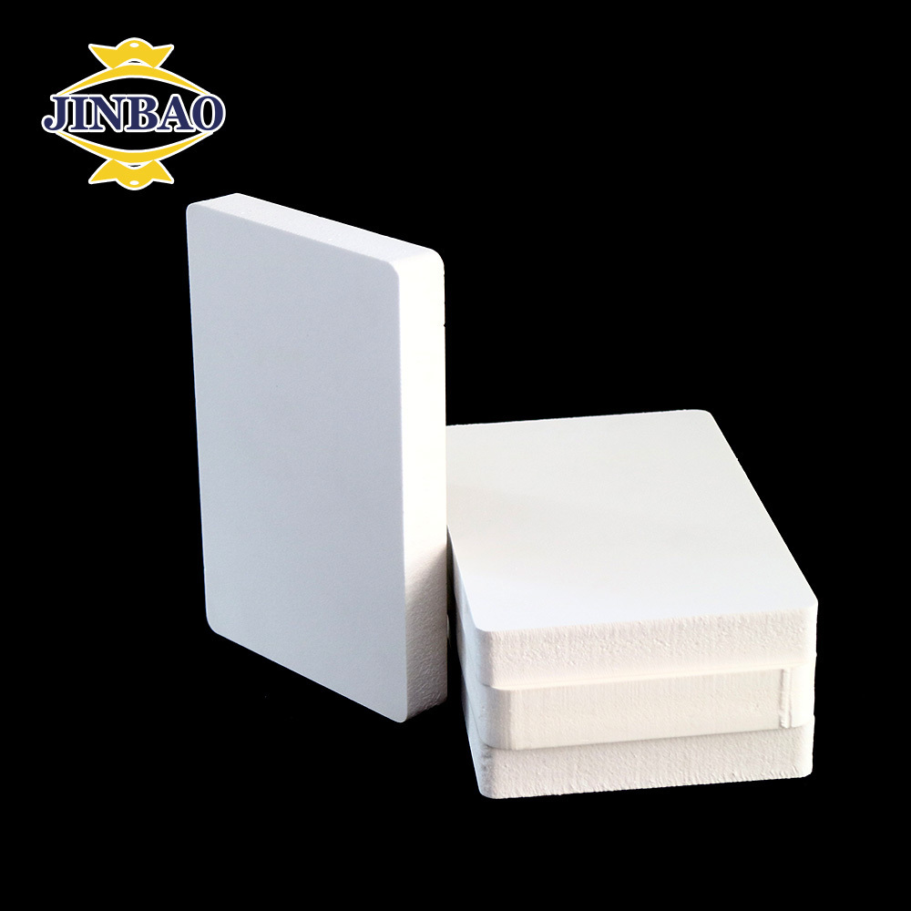 JINBAO waterproof suppliers manufacturer expanded closed cell polyvinyl chloride core kitchen furniture pvc foam board