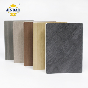 JINBAO 17mm 15mm 18mm thick laminited gloss marble wooden white free PVC foam sheet celuka PVC foam board for kitchen cabinet