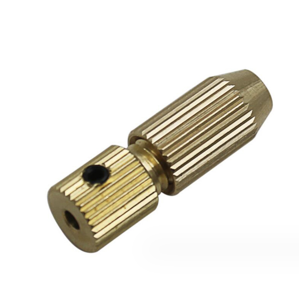 0.5-3.17mm Brass Drill Chuck Small Hex Wrench Electric Drill Bit Collet Hand Drill Grinding Copper Chuck Customized parts