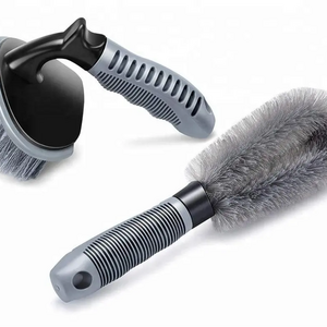 Factory Price Steel and Alloy Wheel Cleaning Brush Rim Cleaner for Car Motorcycle or Tire Brush Washing Tool