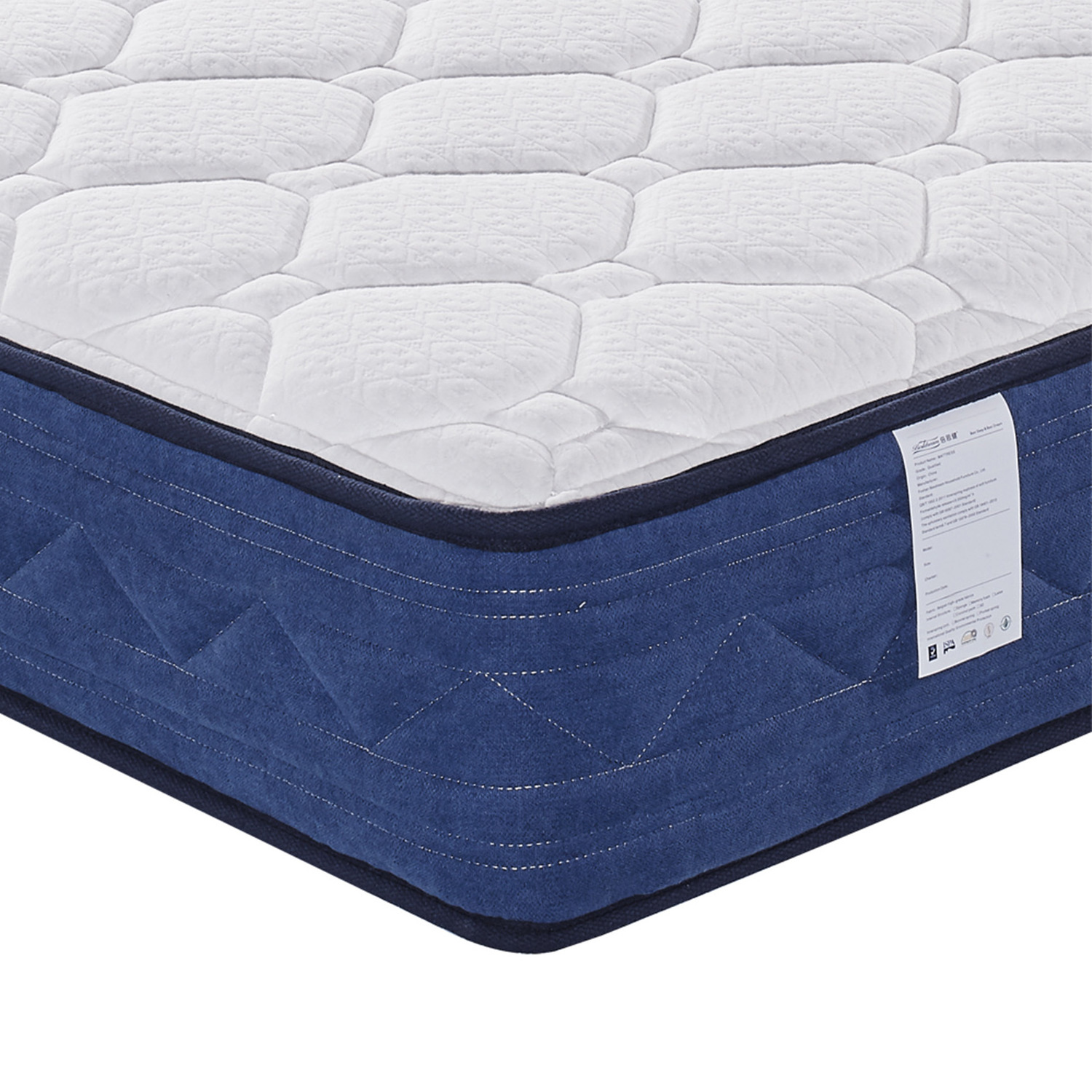 Besdream Innerspring Mattress in a Box, Pocket Coils Spring Mattresses