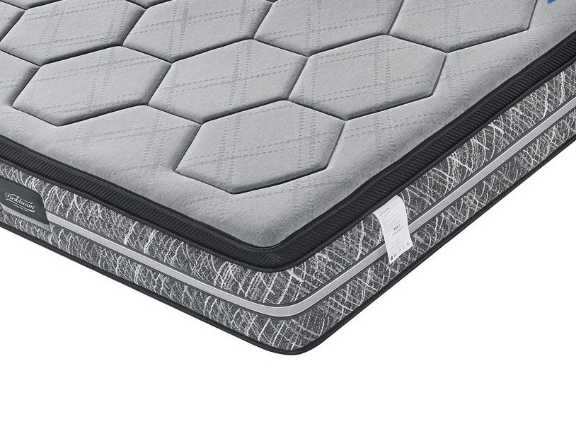 7 Zone Matratze Matelas Sleeping Well Pocket Spring Gel Memory Foam In Box Queen King Size Mattress All-black gold mattress