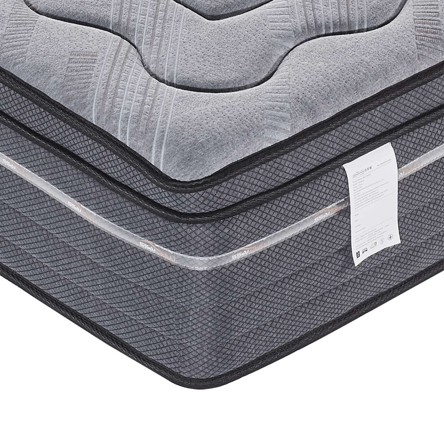 Besdream Vacuum Mattress in Box, Pocket Coil Mattress colchon with Innerspring Mattress