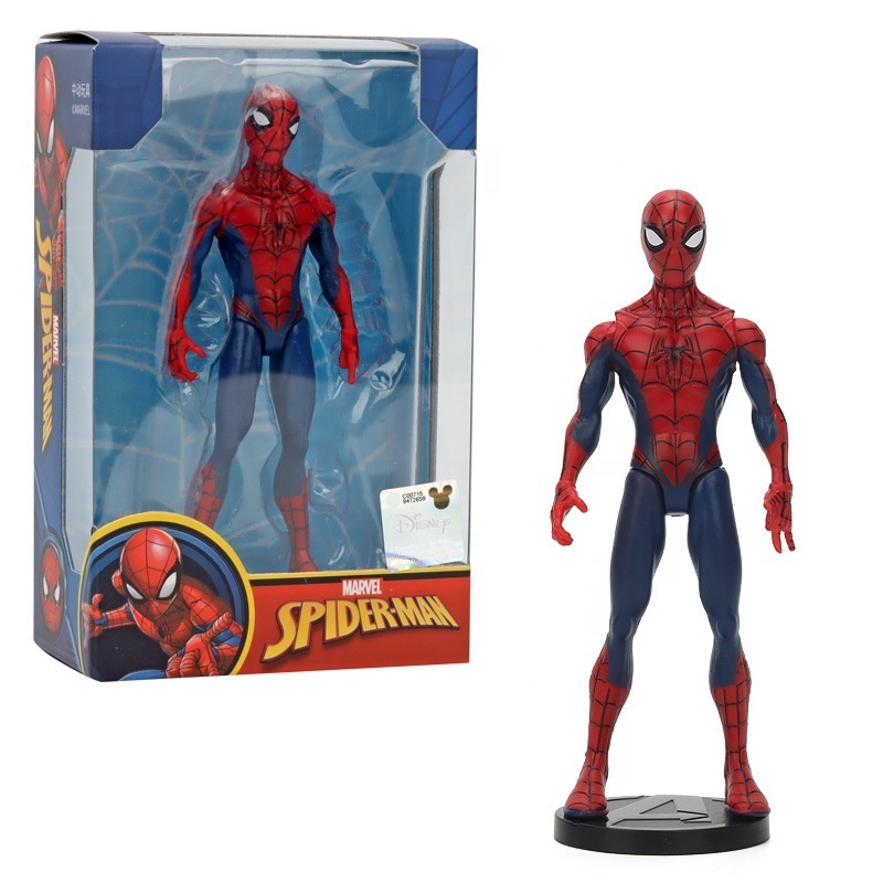 Hot Movie Super Hero 10CM 4INCH SpiderMan Joint Movable Anime Action Figure PVC toys Doll Collection figures For Friend Gift