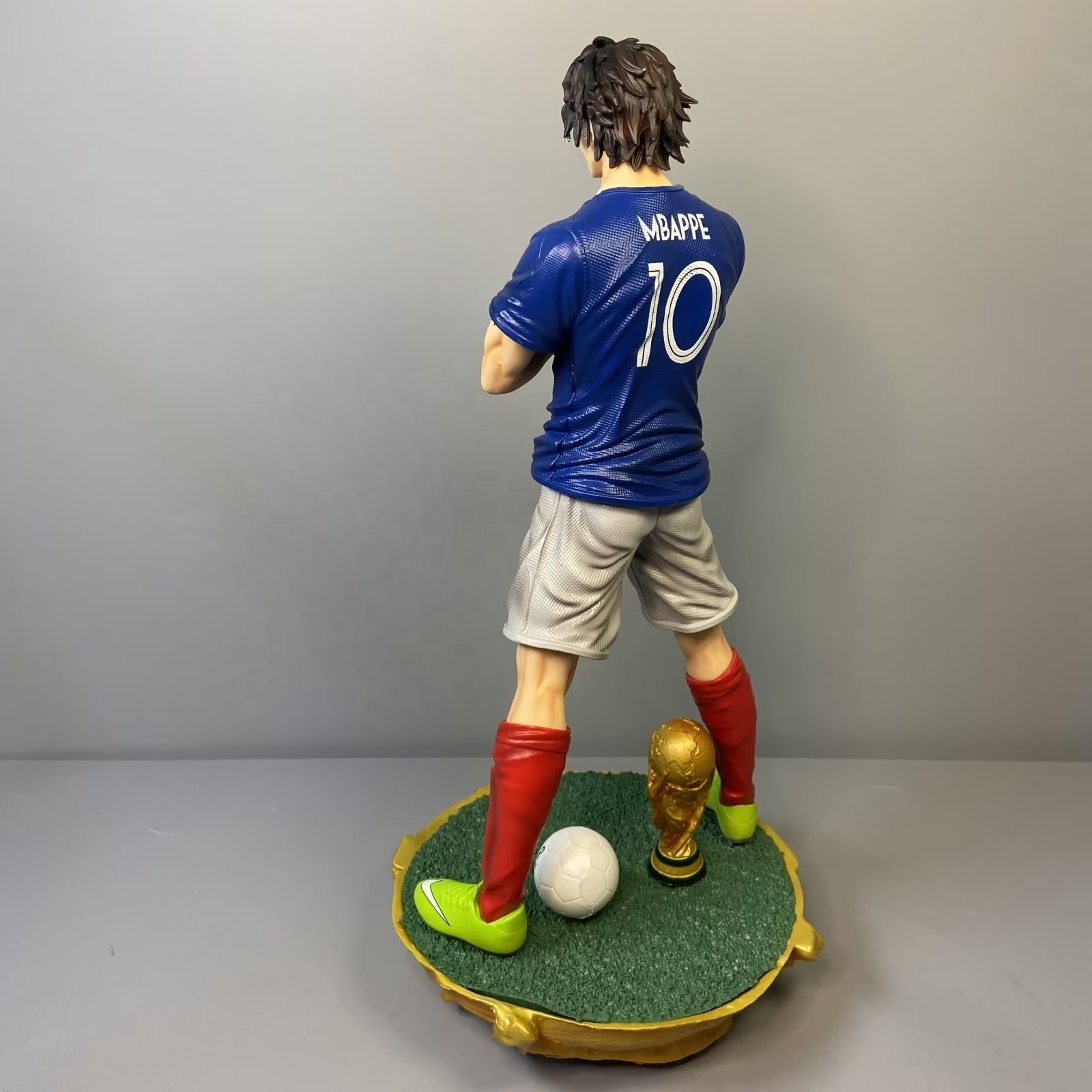 35Cm Good Quality One Pieces FootBall Cosplay Luffy Messi Anime Cartoon Model Toy Anime PVC Figure