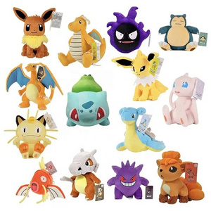 42 Designs High Quality Pokemoned Plush Toy Stuffed Pikachu Psyduck Eevee Doll Toy