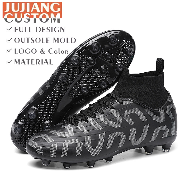 Football Shoes Soccer Broken Spikes Artificial Turf Men Soccer Shoes training equipment Manufacturer Custom Men Football Boots