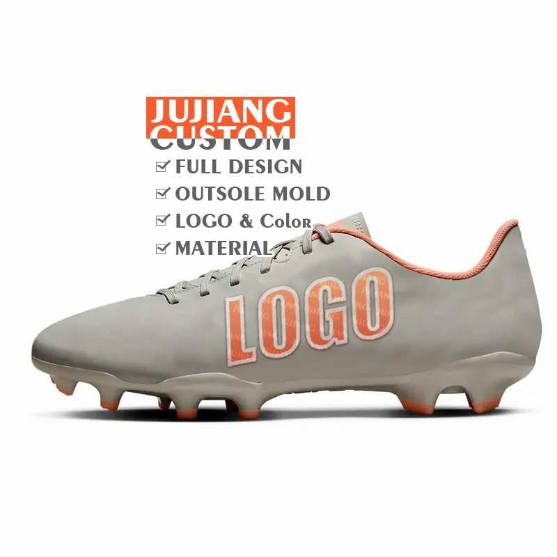 Football Shoes Top Quality Kids Cleats Soccer Wear Shoes Factory Custom LOGO Sport  Football Boots Create Your Own Shoes