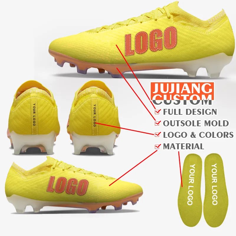 Football Shoes Top Quality Kids Cleats Soccer Wear Shoes Factory Custom LOGO Sport  Football Boots Create Your Own Shoes