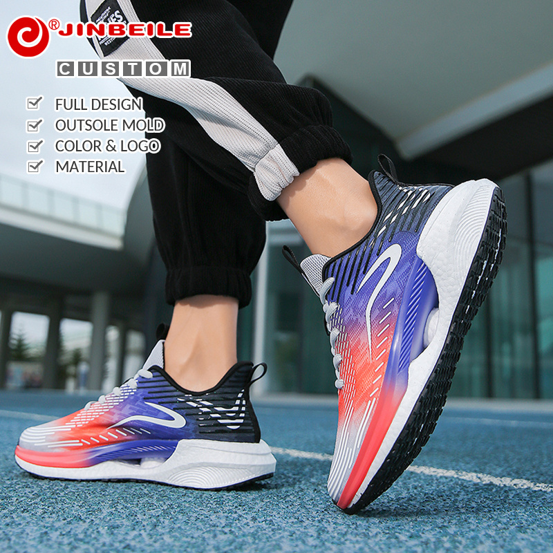 Jinbeile Shoes men Sneakers 2022 Running Shoes Breathable Men Footwear Popcorn Trainer Fashion Male casual Shoes for men