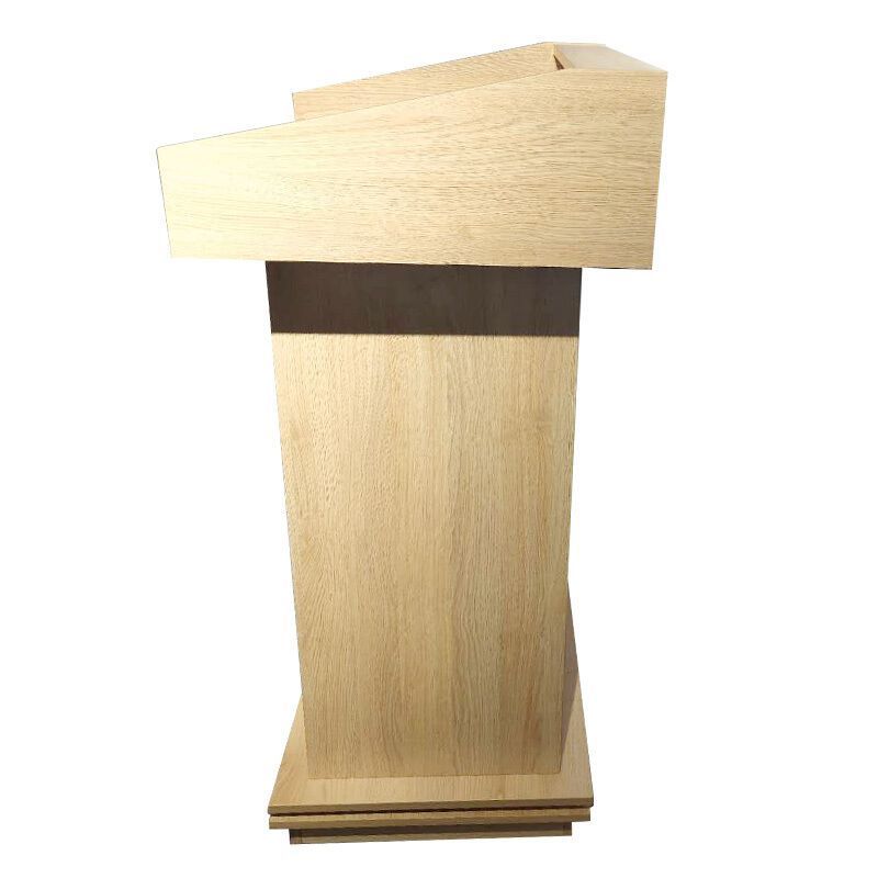 High School Furniture Desktop Solid Wood Portable Lectern Digital Lectern H-760