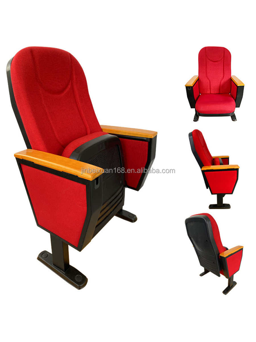 Theater furniture blue/red modern cheap price auditorium chair seating cinema chairs