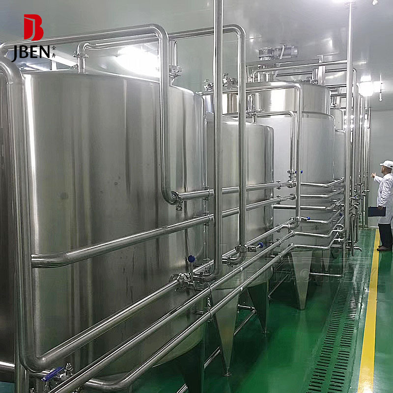 Complete UHT Milk Processing Packaging Plant Yogurt Production Line