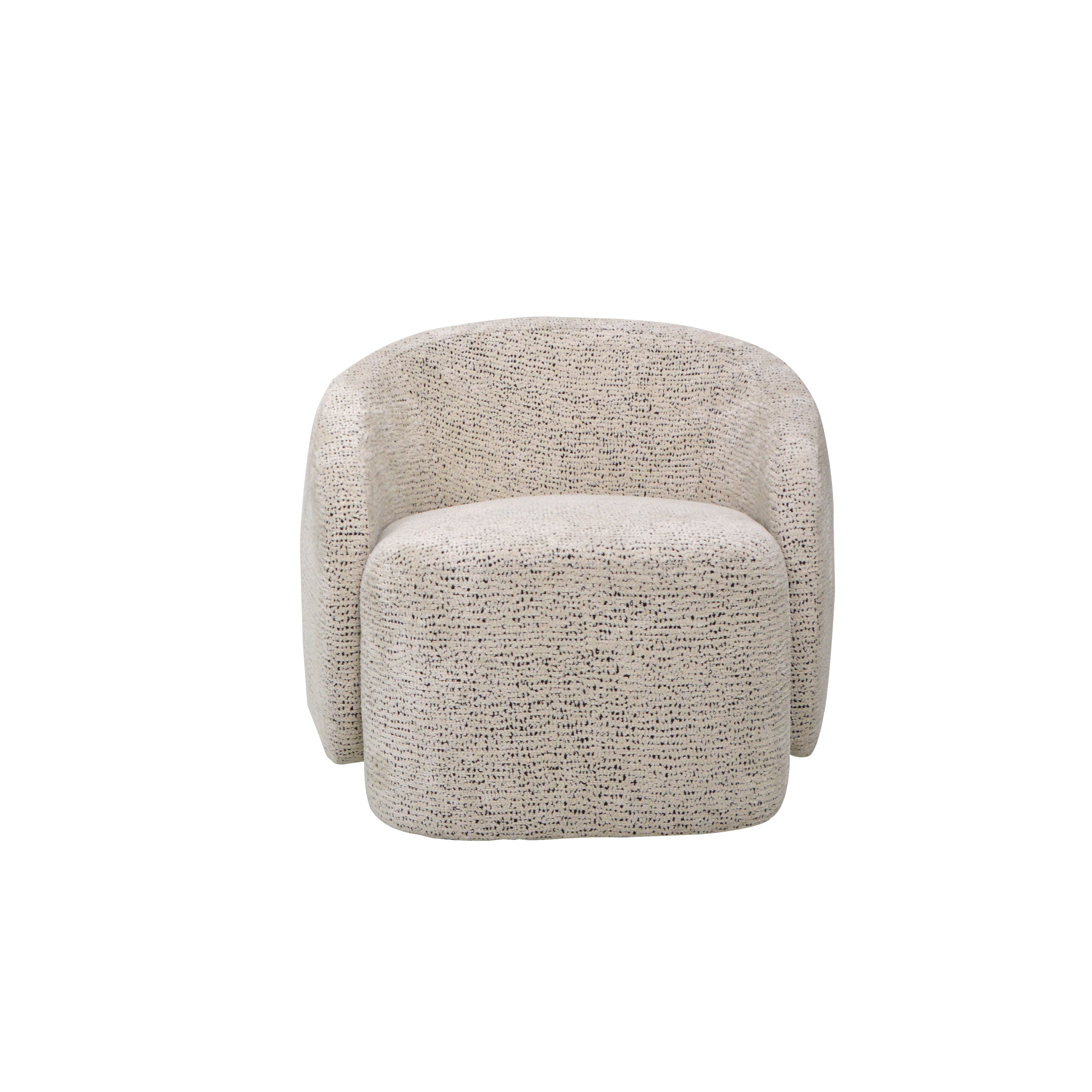 Small or Big Single 360 Degree Swivel Sofa Chair Round with Velvet/Fabric