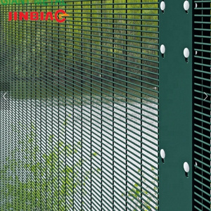 Factory Heavy Gauge Small Hole Welded Wire Mesh Fence High Security 358 security fenc anti climb wire mesh fence Factory