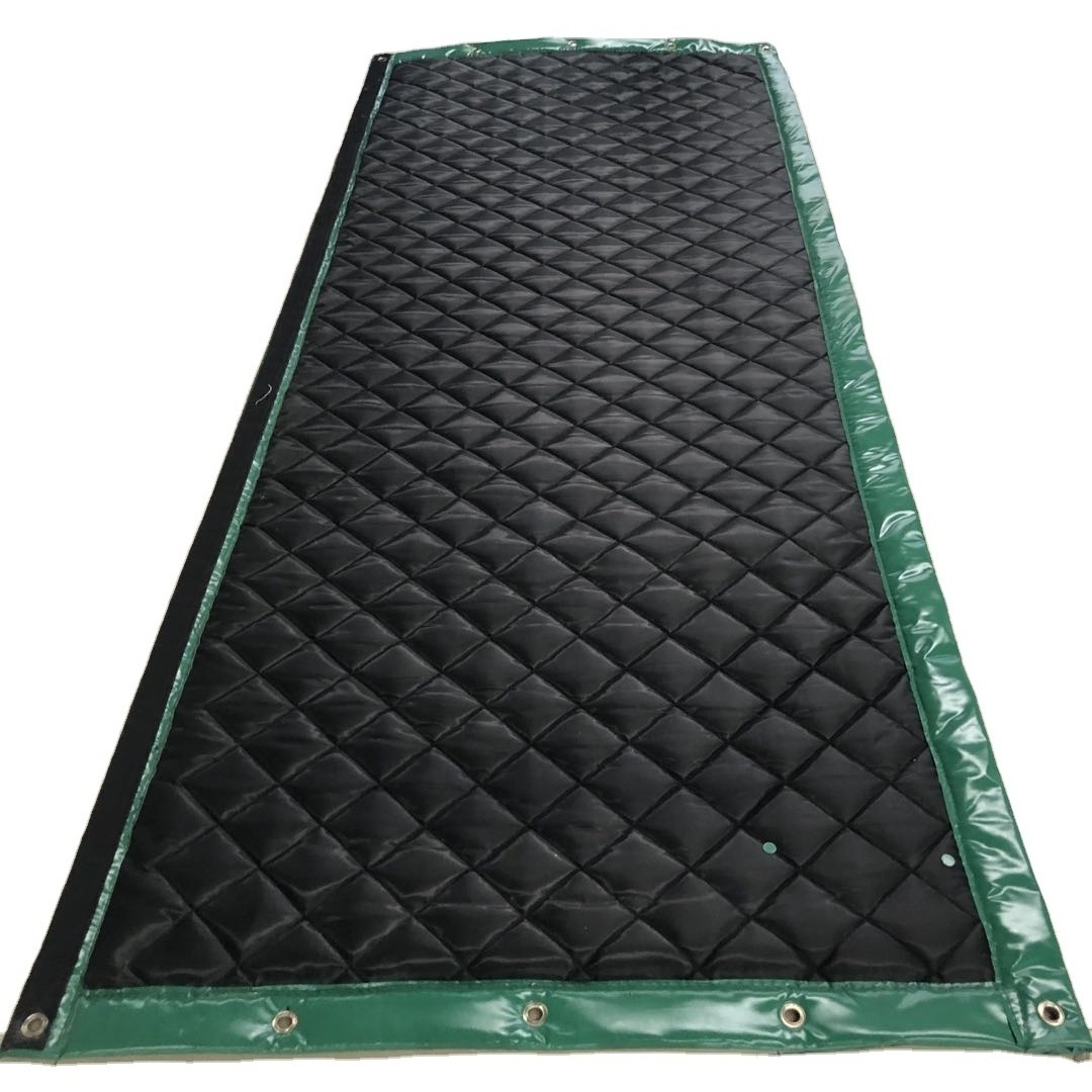 Outdoor industry acoustic blanket sound barrier printing logo soundproof curtains noise barrier blanket