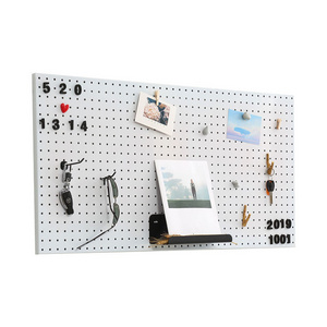 Garage Storage Utility Hooks Wall Mount Pegboard Steel Panel and Hanger for Garage tool cabinets hanging board and hook