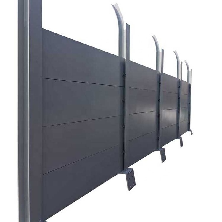 road noise barrier fence soundproof fence mass loaded vinyl highway noise barrier manufacturer