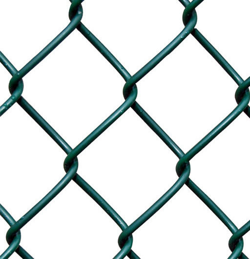 Decorative Wrought Iron Black Vinyl Coated Diamond Mesh 5 Foot Used Chain Link Fence For Sale