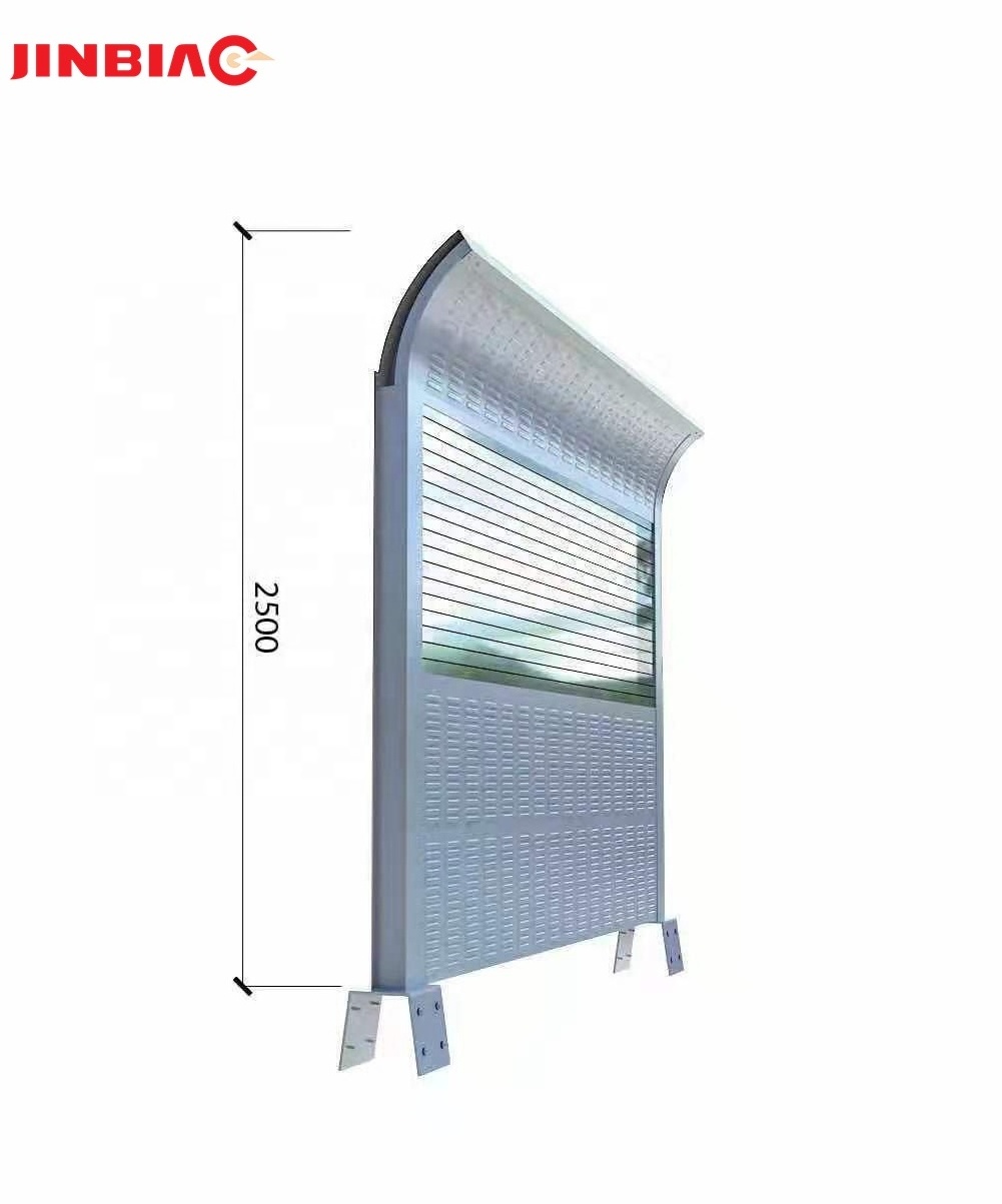 Plexiglass sound absorbing road noise barrier fence soundproof fence Mass loaded vinyl highway Sound Barriers wall